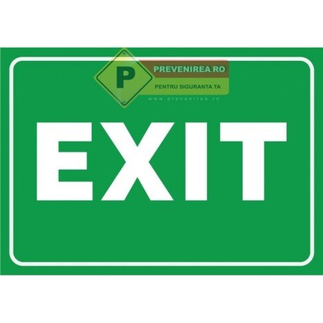 Indicatoare pentru exit