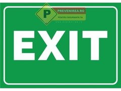 Indicatoare pentru exit